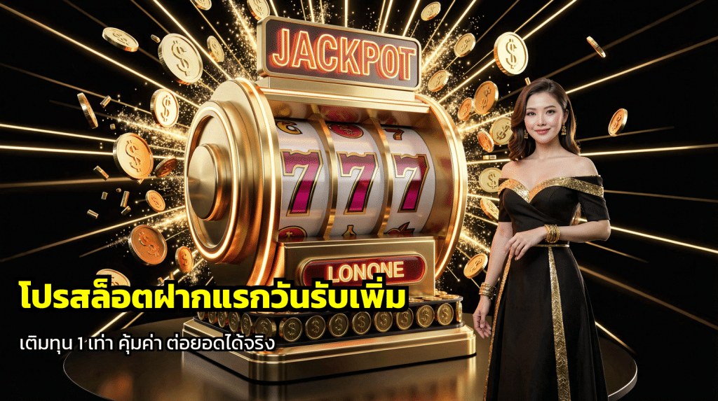 โปรสล็อตฝากแรกวันรับเพิ่ม