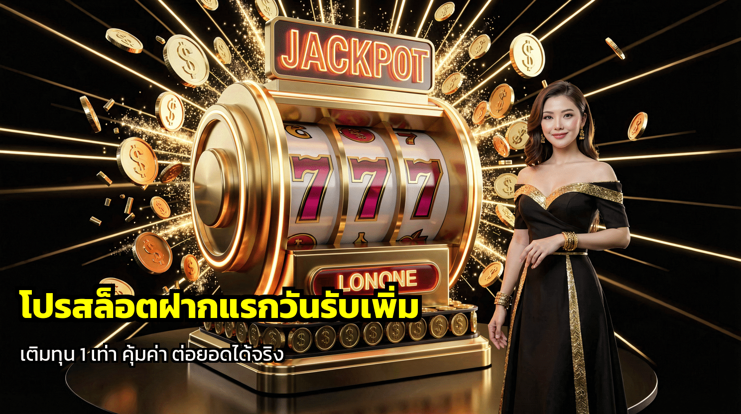 โปรสล็อตฝากแรกวันรับเพิ่ม